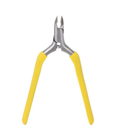 Stainless Steel Cuticle Cutter Lightweight and Portable Silicone Professional Cuticle Cutter for Home for Go Out for Pedicure Shop for Travel