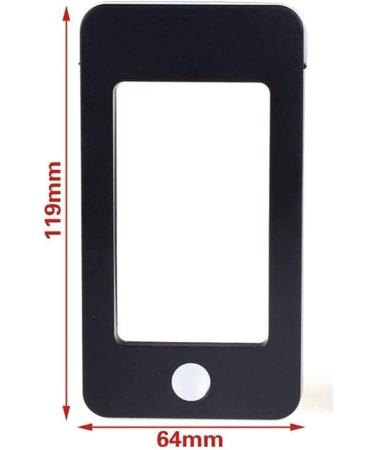 Reading Magnifier with Led Light Old Man Holds Desktop Rectangular Leather Case Shape Black 119Mm * 64Mm for Reading Crafts Repair Magnifier Lofty Ambition - Buy Online on GoSupps.com