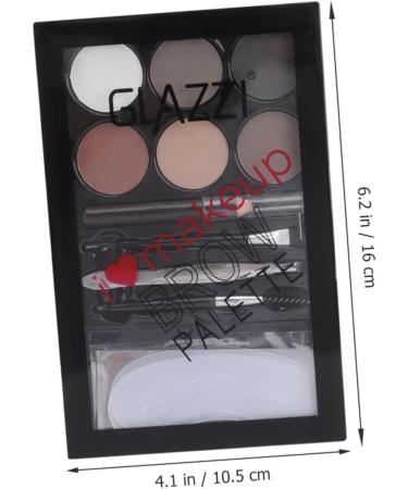 FOMIYES 4 Sets Eyebrow Powder Set Eyebrow Brush Brow Makeup Ow Kit Useful Eyebrow Powder Cosmetic Miss - Buy Online on GoSupps.com