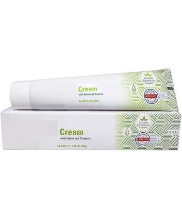 NS Cream for Dry Itchy & Flaky Skin | with Neem and Turmeric for All Types of Psoriasis | Smoothens The Skin | 50g