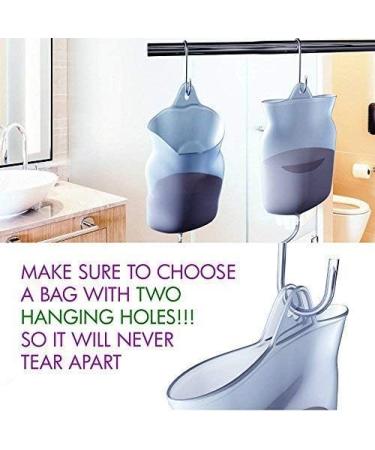 Silicone Enema Bag Kit | Non-Toxic & BPA-Free | 2 Quart with Extra Long Hose 3 Nozzles Stopcock Tap & Stainless Steel Hook | Ideal for Safe & Comfortable Use - Buy Online on GoSupps.com