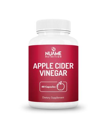 Apple Cider Vinegar Supplement Capsules: ACV Dietary Weight Loss and Detox Pills, Extra Strength 1300mg per Serving, All Natural, Non-GMO, Vegan Pill, Diet Metabolism Booster