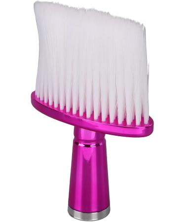 Hair Cutting Brush Barber Brush Neck Duster Rosy Red Lightweight Soft Fiber Bristles for Barber for Hair Salon - Buy Online on GoSupps.com