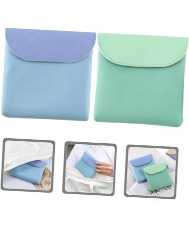 Buy Healeeved Small Tampon Bag - Stylish Period Storage for Students | Mint Cushion Holder & Prochet Design - Buy Online on GoSupps.com