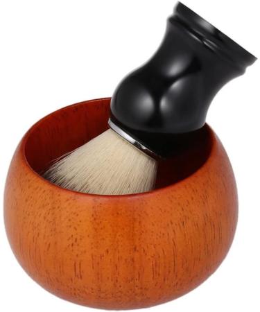 Frcolor Men's Shaving Soap Shell - Travel-Friendly Shaving Accessories & Luxury Wooden Bowl | International Shipping Available - Buy Online on GoSupps.com