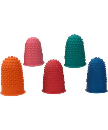 Beaupretty 30 Pcs Rubber Finger Cots | Finger Protectors & Grip Pads | Assorted Colors - Perfect for Crafting & DIY - Buy Online on GoSupps.com