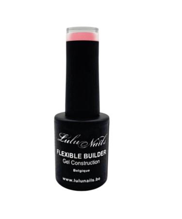 LuluNails Flexible Builder Gel Pink 01 10ml HEMA and TPO free Hypoallergenic UV/LED curing
