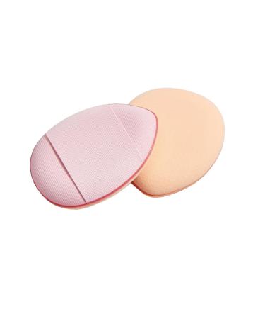 Dajidafu Girl Mini Portable Facial Powder Foundation Puff Make Up Concealer Sponge Cosmetics Gifts Household Professional Pink