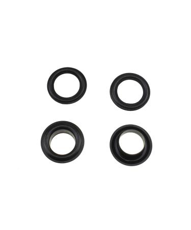 Hahiyo Grommets Eyelets 10mm Inside Diameter Carbon Steel Strong Shiny for Canvas Clothes Leather DIY Fabric Belt Purse Bag Shoe Tent Curtain Paper Projects Decoration Black 70Pcs 10mm-Black-70 Pcs 10mm-Black-70 Pcs