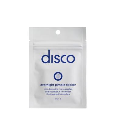 Disco Overnight Pimple Stickers | Fast-Acting Acne Patches with Microneedles | Zit Spot Treatment for Quick Breakout Relief - Buy Online on GoSupps.com
