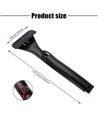 Buy Dhqkqg Back Hair Remover | Ergonomic Foldable Men's Razor for Effective Back Shaving - Buy Online on GoSupps.com