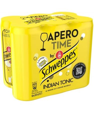 SCHWEPPES - Indian Tonic Slim Box 6X33Cl - Unit - Buy Online on GoSupps.com