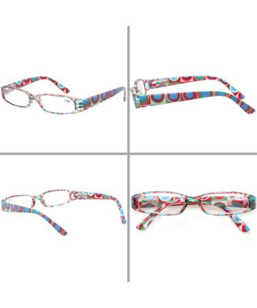 Buy Kerecsen Reading Glasses for Women - 5 Fashion Pairs with Spring Hinge & 2.0x Magnification - Stylish & Comfortable International Shipping - Buy Online on GoSupps.com