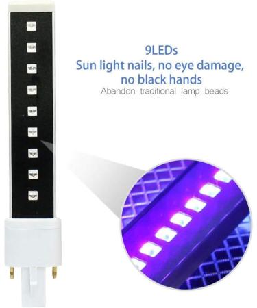 Buy Sonew UV LED Nail Lamp Replacement - 365+405nm Double Light Source for All Gel Polish Art Tools - Buy Online on GoSupps.com
