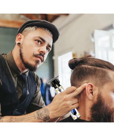 Guindxan Professional Hair Clippers Men Electric Beard Trimmer Digital Display USB Rechargeable Cordless Hair Cutting Skull - Buy Online on GoSupps.com