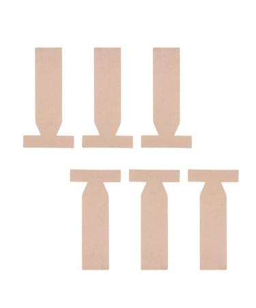 Adhesive Tape Grip Tape Grip Tape Clip Board Foot Toe T Shaped Foot Toe Self Adhesive Bunion Tape Hallux Valgus Bandage 9.5X10.3cm 6pcs Grip Tape Clip Board Clip Board Kickstand