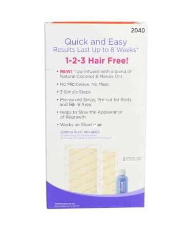 Sally Hansen Wax Strip Kit for Body, Legs, Arms, and Bikini - 3 Pack - Buy Online on GoSupps.com