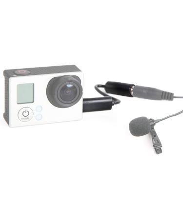 Movo GMA100 3.5mm Female Microphone Adapter Cable for GoPro HERO3/3+/4 Black/White/Silver - Not Compatible with Other Versions - Buy Online on GoSupps.com