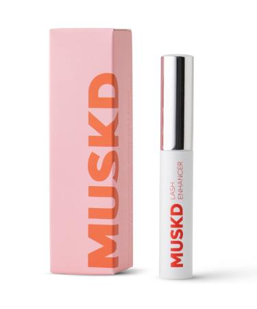 MUSKD Eyelash Growth Serum (3 ML) - Lash Enhancer for Longer  Thicker and Fuller Eyelashes - Promotes Natural Eyelash Growth - Organic Lash Enhancing Formula