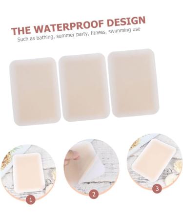 Mipcase 3pcs Concealer Stickers Cover up Patch Practical Skin Cover Sticker Multifunction Protective Cover 14X10X0.2CM Khaki - Buy Online on GoSupps.com