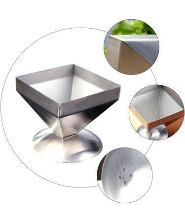Alipis Meat Press 1pc Pagoda Meat Mold Flatware Dessert Kitchen Meat Plate Meat Dishes Shaping Tool Cake Mold Rice 15c 15x15CM Silver - Buy Online on GoSupps.com