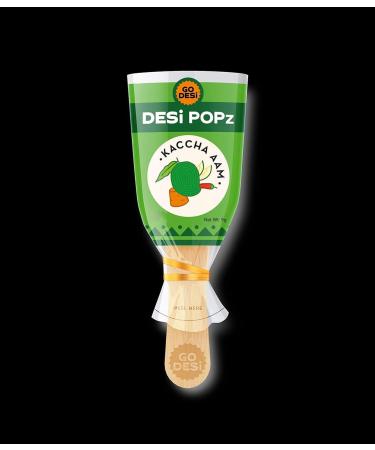 Holy Hut Kaccha Aam | 40 Pieces | Aam Candy | Fruit Snacks | Sour Candies | Lollipop | Raw Mango Candy | Chatpata Masala | 320 Gm - Buy Online on GoSupps.com