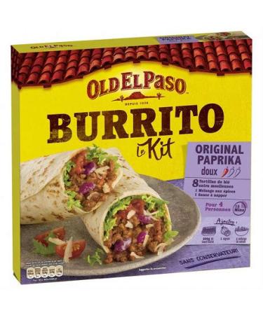 OLD EL PASO - Burrito Kit 510G - Pack of 3 - Sold as a Pack