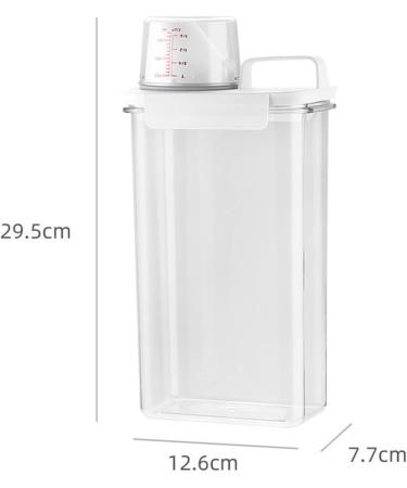 rongweiwang Airtight Laundry Detergent Dispenser for Fresh and Clean Clothes 2.3L - Buy Online on GoSupps.com