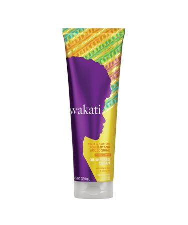 Wakati Oil-Infused Hair Cream Moisturizing Cream Natural Hair Moisturizer Deep Conditioner for Dry Damaged Hair Sulfate Free Paraben Free 8.45 Oz