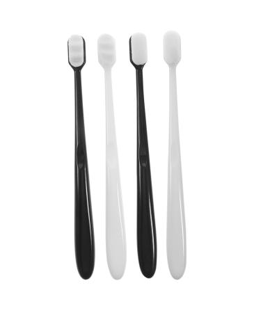 Frcolor 4 pieces soft toothbrush super soft bristle delicious peppermint candy extra soft natural bristle toothbrush for sensitive gums travel super soft pp cleaning brush 1 piece (1 Pack)