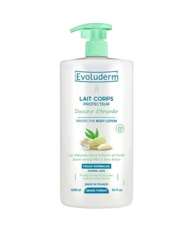 Evoluderm Sweet Almond Milk & Shea Butter Body Lotion 1000ml