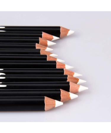 White Eyeliner Pencil - Long Lasting Makeup Tool for Professional Eyeshadow & Highlighter | White Eye Pencil Pen - 1pc - Buy Online on GoSupps.com