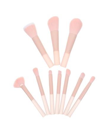 minkissy 1 Set Makeup Brush Set Face Makeup Foundation Powder Foundation Eyeshadow Blush Eyeliner Brush Eyeshadow Concealer Handle Brush Aluminum Tube Miss