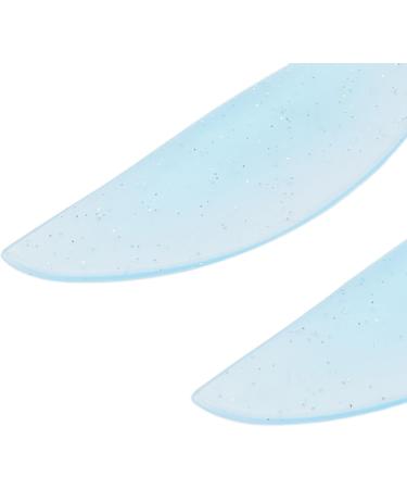 Buy Sonew Reusable Silicone Eyelash Perming Pads - Soft Curling Rods in Glitter Blue for Home & Salon Use | Easy & Convenient Lash Curling Solutions - Buy Online on GoSupps.com