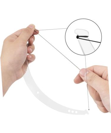 Angoily 1 Set Positioning Ruler Drawing Line Beauty Eyebrow Nose Ruler Tools Tool Balance Level Ruler 23x8cm As Shown - Buy Online on GoSupps.com