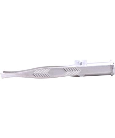 Peowuieu Stainless Steel Eyelashes Eyebrow Tweezer + LED Light - Buy Online on GoSupps.com