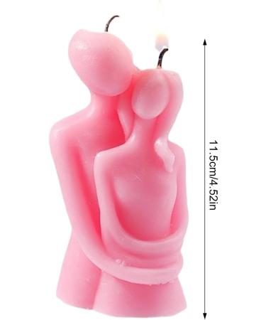 Couple Body Shaped Candle | Love Candle Sculpture | Unique Home Decor for Couples | Perfect Gift for Offices & Home - Buy Online on GoSupps.com