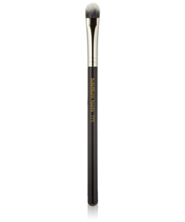 Bdellium Tools Professional Makeup Brush - Maestro Series 775 Duet Fiber Shader - With Soft Synthetic Fibers For Shading Eyeshadow (Black 1pc)