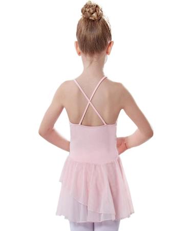 AUKARENY Girls Dance Leotard with Skirted Camisole - Ballet Dance Dress - Buy Online on GoSupps.com
