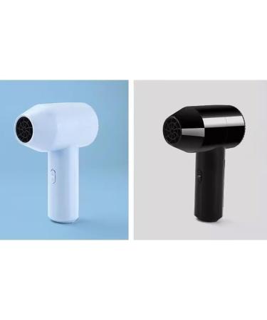 Cordless Hair Dryer Portable Handheld Travel Hair Dryers Rechargeable Battery Hair Dryers for Women Men Camping School Oil Painting Drying Tools(Black) - Buy Online on GoSupps.com