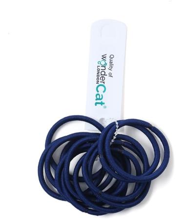 12 PCS Elastic Hair Bands 3mm Elastic Hair Ties Ponytail Holders Bulk Hair Ties No Metal Gentle Elastics for Women Men Girls Kids (Navy) - Buy Online on GoSupps.com