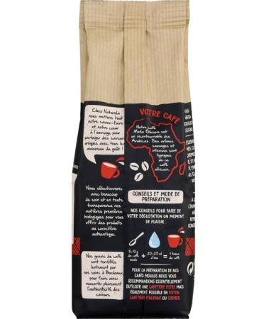  G n rique Naturela Mocha Coffee 100% Organic Ground Arabica 250g intense and pure aromas certified organic product ideal for a healthy and balanced diet reusable bag - Buy Online on GoSupps.com