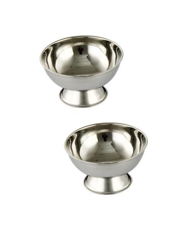 Frcolor 2st high impact shell shaving brush and bowl of shaving soap holder container for shaving soap razor soap ceiling mustache shave metal travel care set rustproof steel