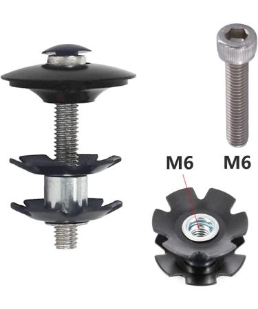 9PCS Saipe Aluminium Alloy Bike Headset Spacer Kit 1-1/8 inch 28.6mm - Black - Buy Online on GoSupps.com