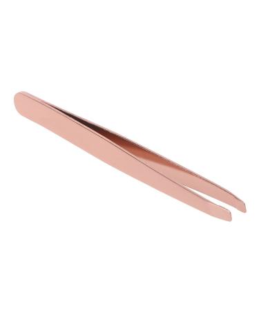 Women Professional Hair Removal Eyebrow Tweezer Stainless Steel Slant Tip 8 cm /1879