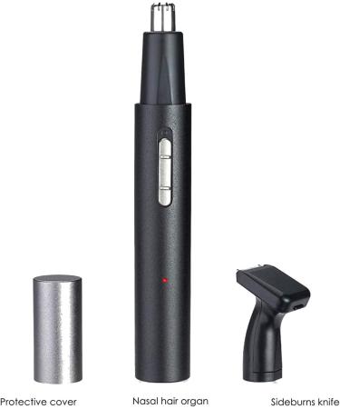 Nose and Ear Hair Trimmer - USB Rechargeable Professional Painless Clippers for Men & Women Waterproof Dual Edge Blades - Shop Now - Buy Online on GoSupps.com