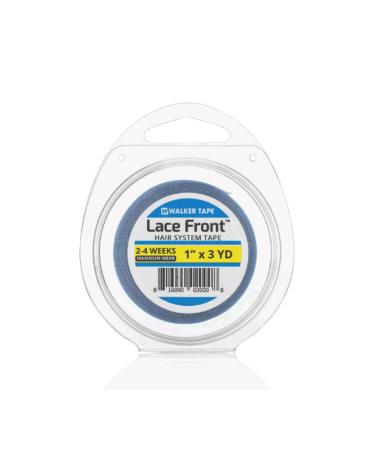 ABL Supplies Walkers Tape wig glue/Lace Front Wig Adhesive Tape Double Sided Tape Strong Hold Used for Wigs & Hair Extensions (3 Yards x 1 Inch)