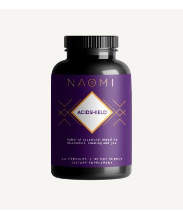 NAOMI AcidShield Whittel Relief of Occasional Digestive Discomfort Bloating and Gas Relieves Indigestion Support GI