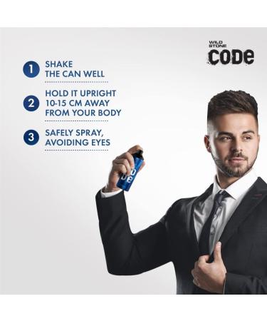 W.ild S.tone CO.DE Travel Pack with Iridium Titanium Steel and Copper Perfume Body Spray for Men Pack of 4 (40ml each)|Gift Set for Men - Buy Online on GoSupps.com