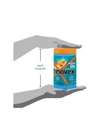 NOVEX Argan Oil Deep Conditioning Hair Mask 14 oz - Repair & Prevent Split Ends - Buy Online on GoSupps.com